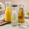 JoyJolt® 35oz. Hali Glass Carafe Bottle Pitchers Set